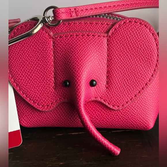 Mundi Pink Textured Coin Purse - Picture 6 of 14